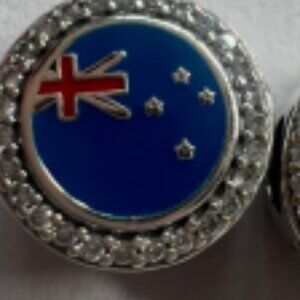 Pandora New Zealand Exclusive Charm Bead Charm Travel Charm